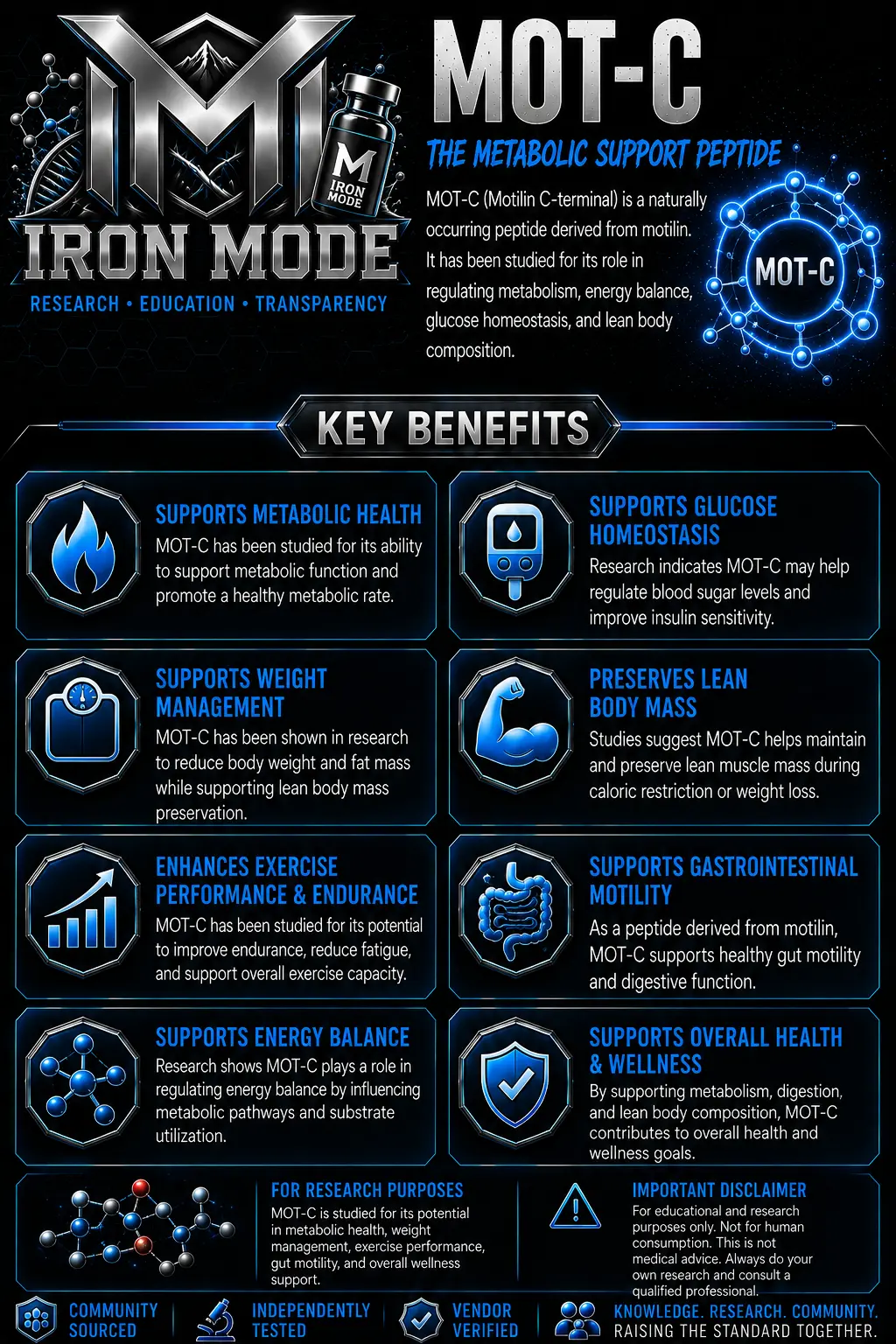 MOT-C benefits sheet